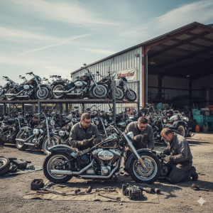 Why Are Harley Davidson Wrecked Bikes for Sale So Popular Among Rebuilders?